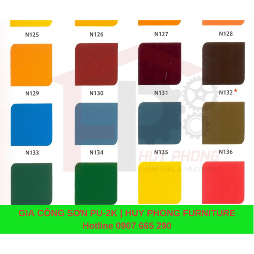 DỊCH VỤ GIA CÔNG SƠN PU- 2K | VÁN CÔNG NGHIỆP